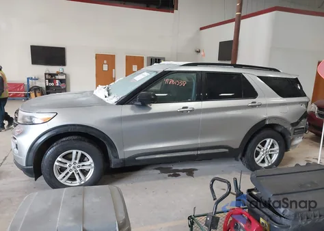 2021 Ford Explorer Xlt from USA, damaged, VIN 1FMSK8DH7MGC34999